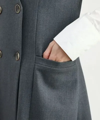 2-way Long Gilet