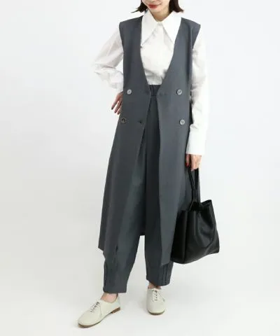 2-way Long Gilet