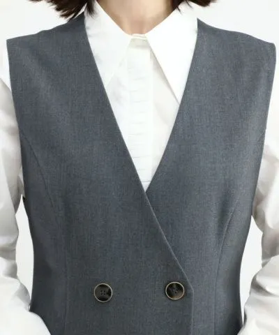 2-way Long Gilet