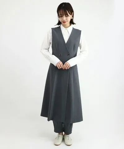 2-way Long Gilet
