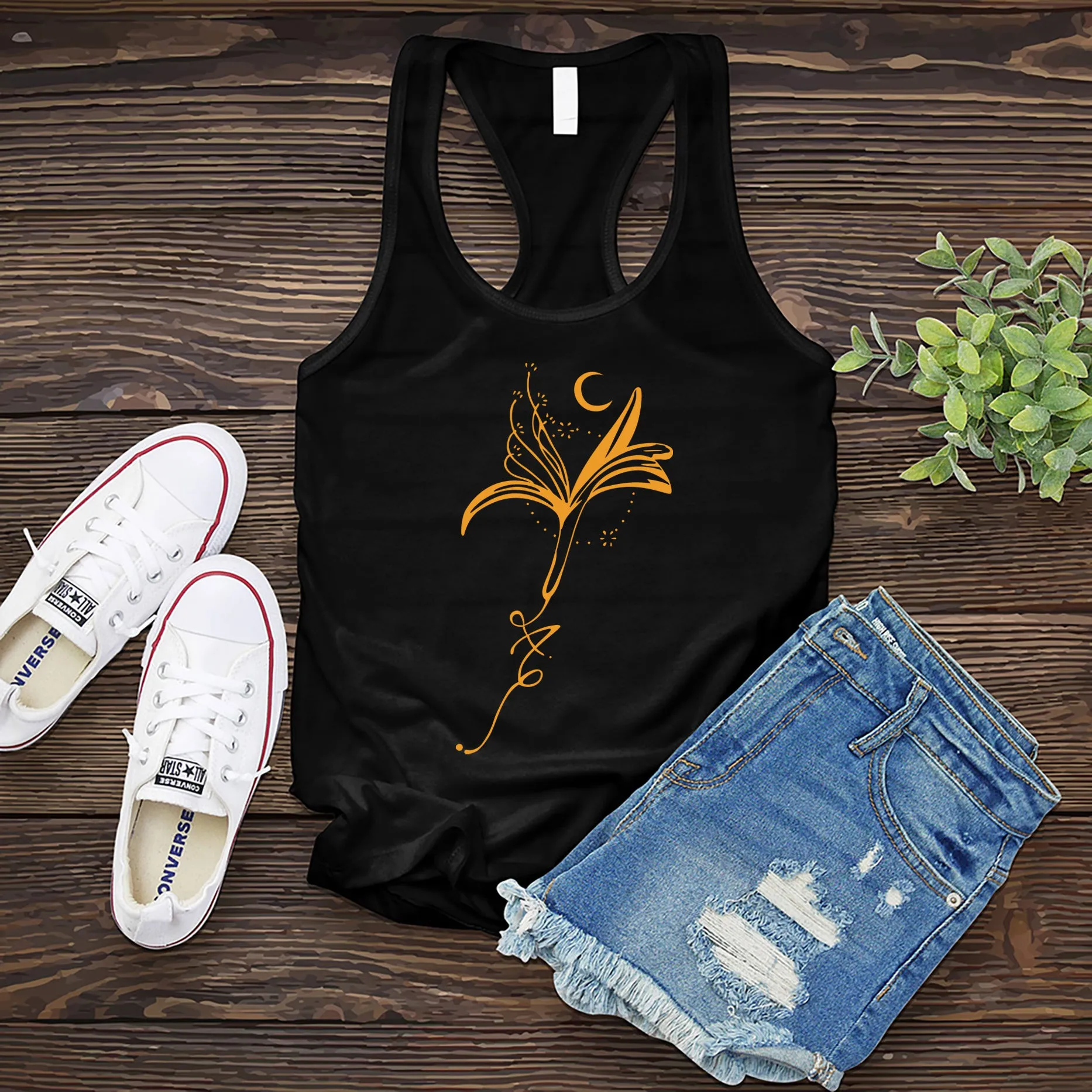 Aries Moonflower Women's Tank Top