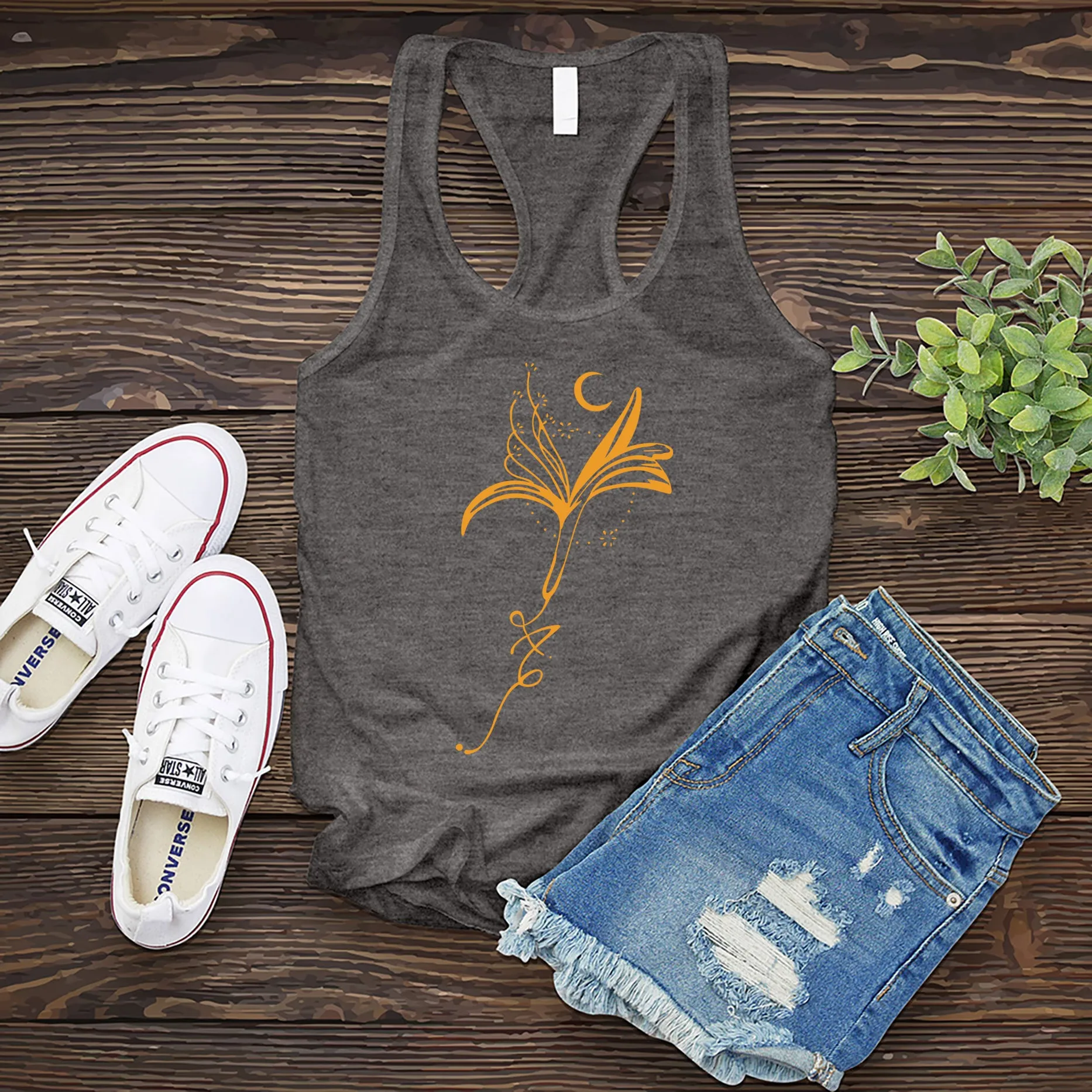 Aries Moonflower Women's Tank Top