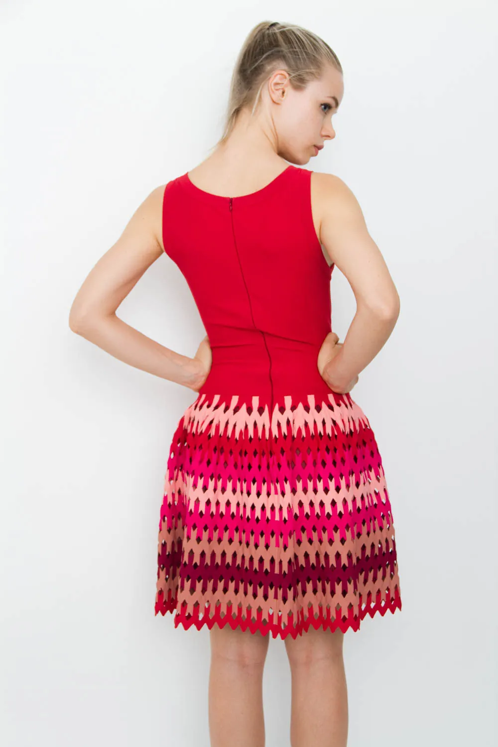 DIAMOND CUT OUT DRESS