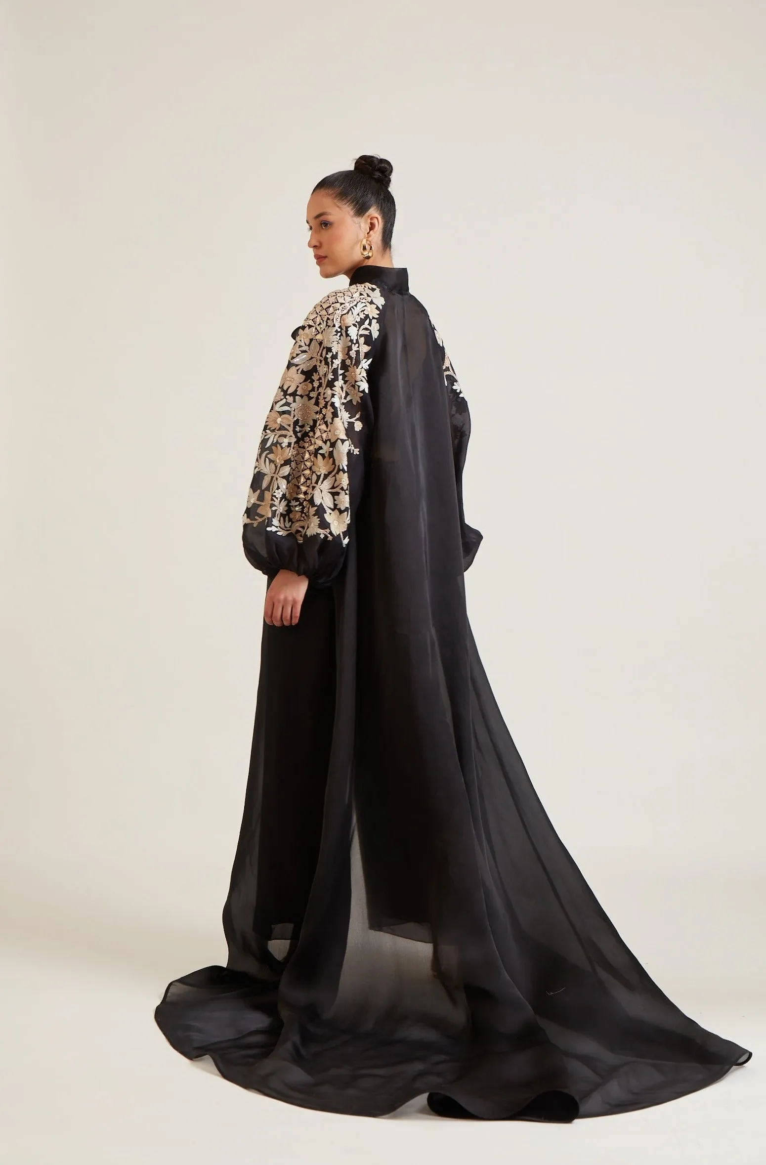 ELSA HAND EMBELLISHED CAPE