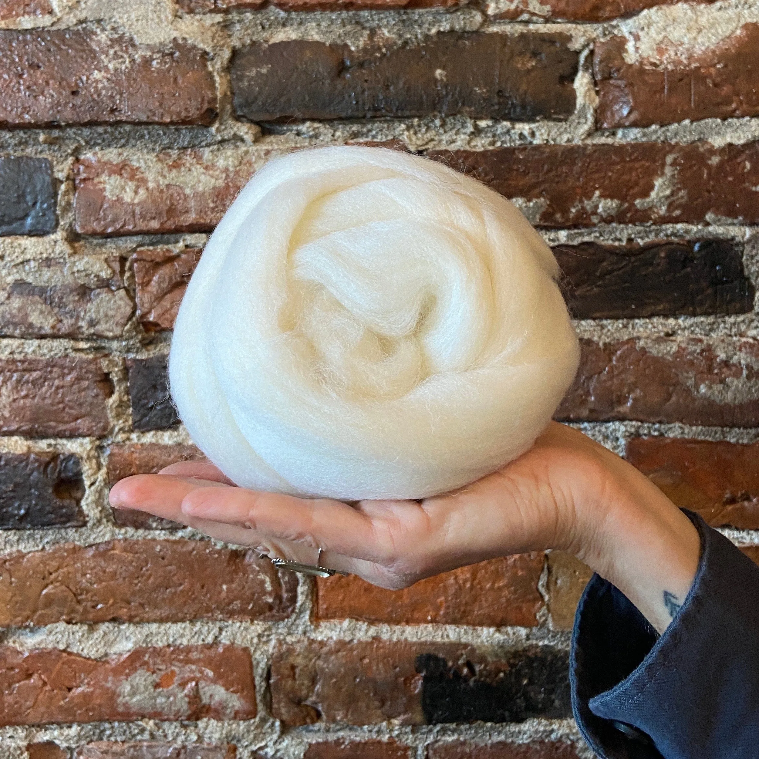 Fir Mix - Merino Wool Top Roving - 50 gram (1.75 oz) Ball - Color 647