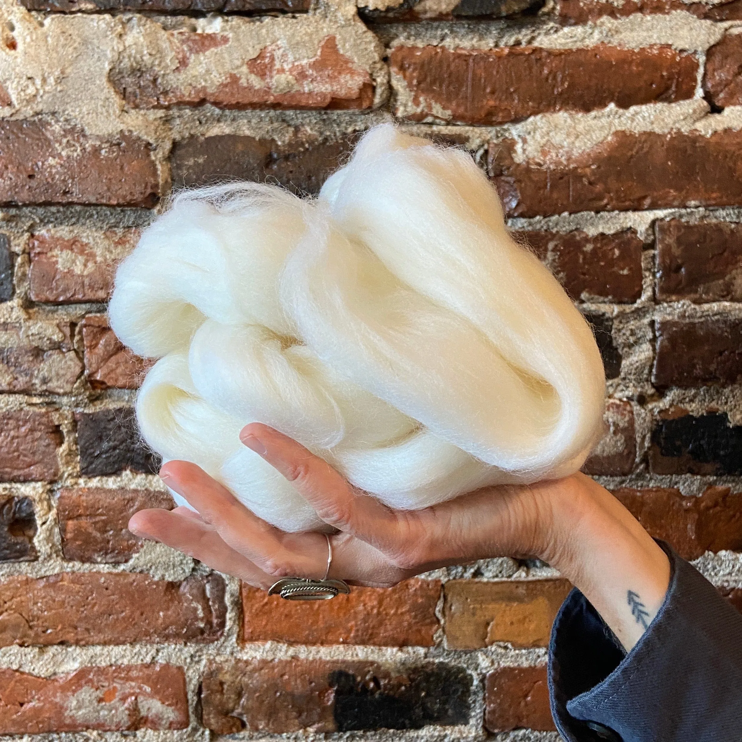 Fir Mix - Merino Wool Top Roving - 50 gram (1.75 oz) Ball - Color 647
