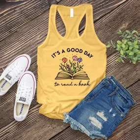 It's a Good Day to Read a Book Women's Tank Top