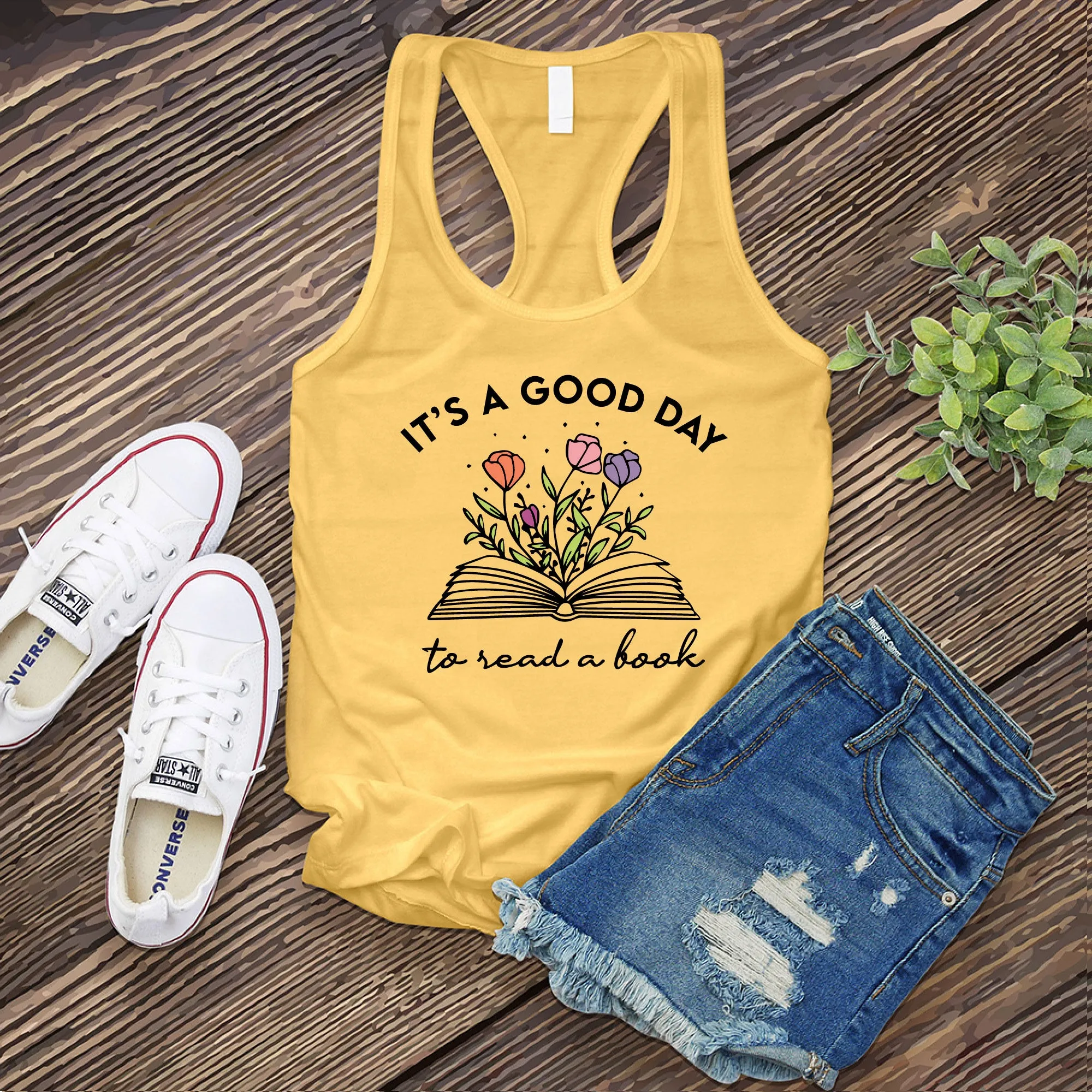 It's a Good Day to Read a Book Women's Tank Top