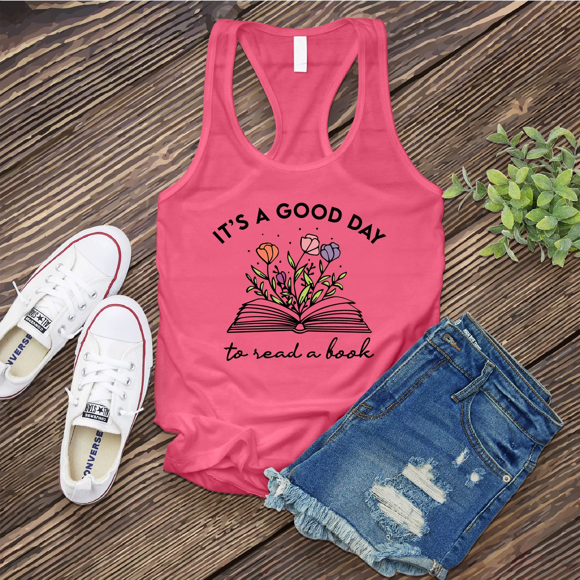 It's a Good Day to Read a Book Women's Tank Top