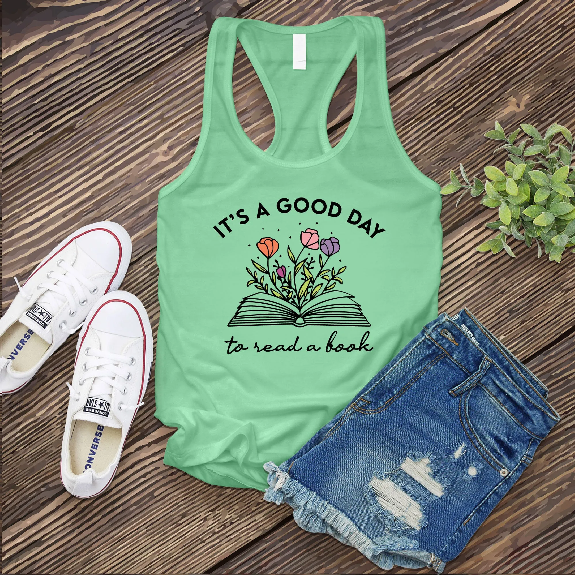 It's a Good Day to Read a Book Women's Tank Top