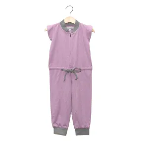 Jumpsuit - Purple and Grey / No. 601