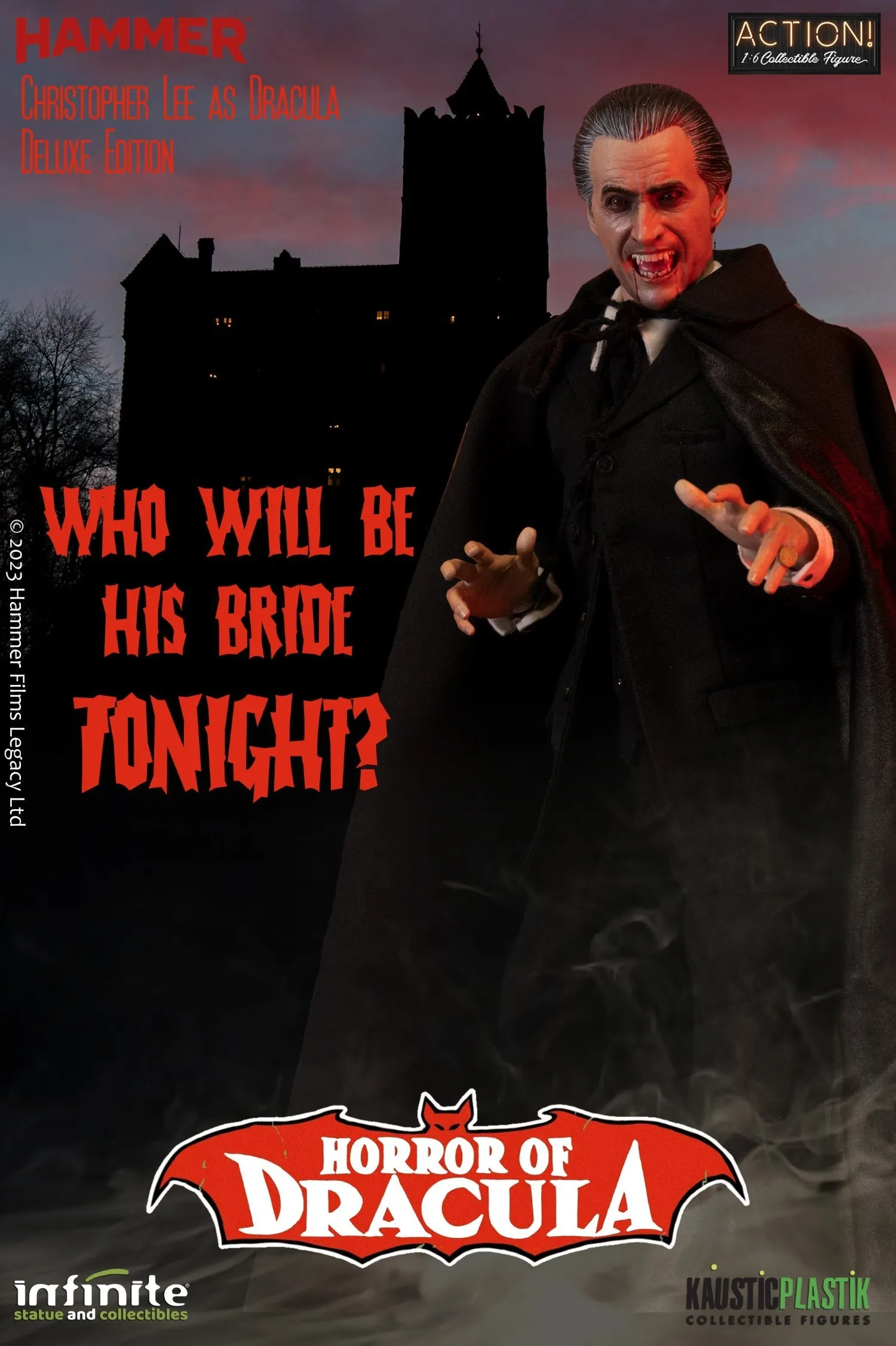 Pre-order 1/6 Infinite Statue X Kaustic Plastik HORROR OF DRACULA: Count DRACULA