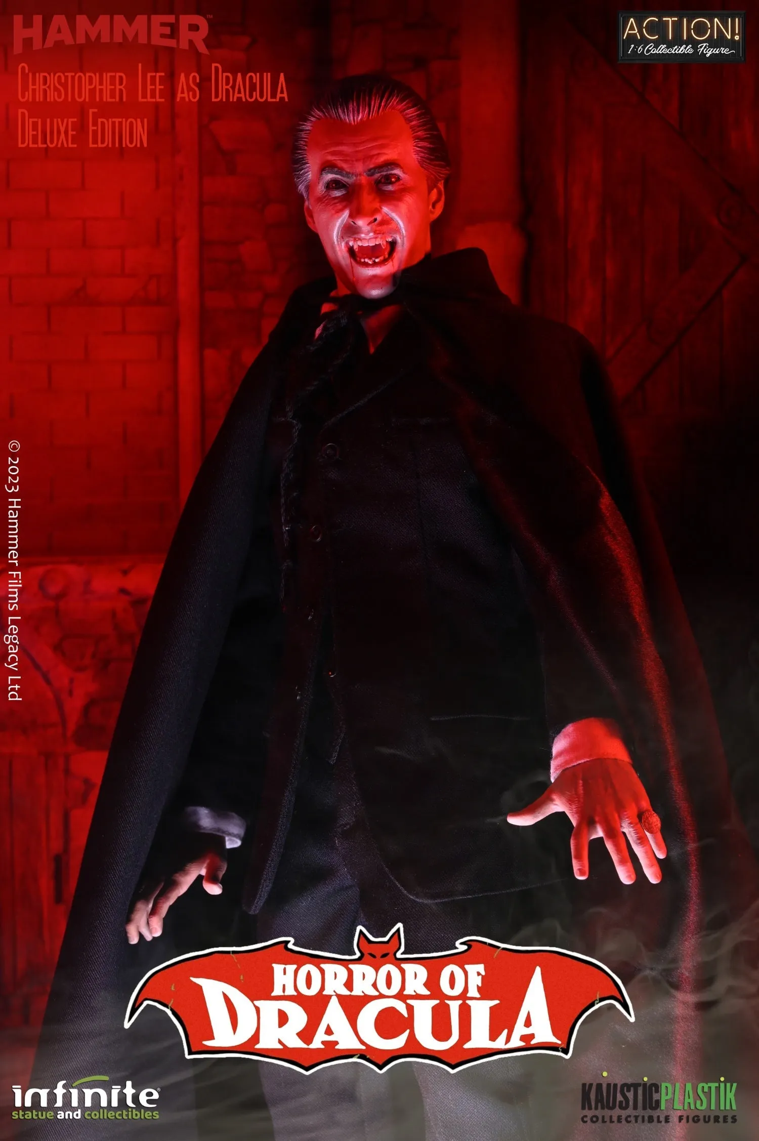Pre-order 1/6 Infinite Statue X Kaustic Plastik HORROR OF DRACULA: Count DRACULA