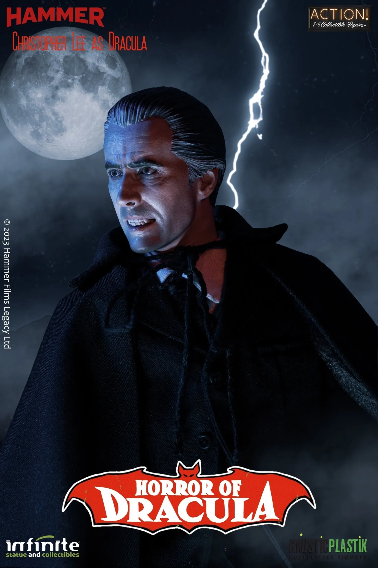 Pre-order 1/6 Infinite Statue X Kaustic Plastik HORROR OF DRACULA: Count DRACULA
