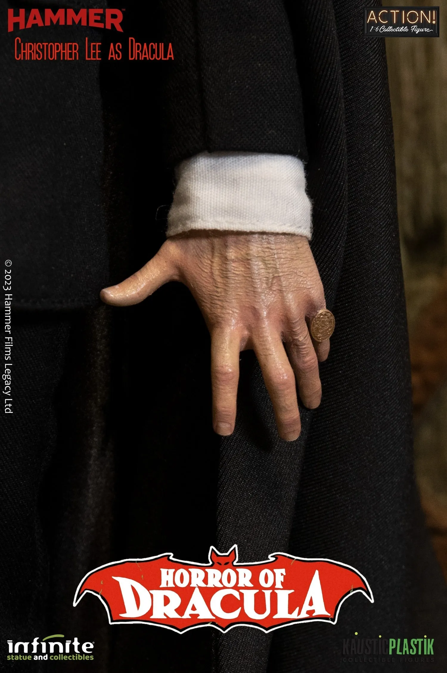 Pre-order 1/6 Infinite Statue X Kaustic Plastik HORROR OF DRACULA: Count DRACULA
