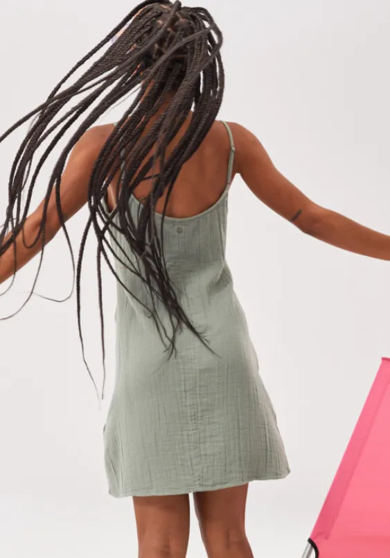SANTORINI SLIP DRESS II