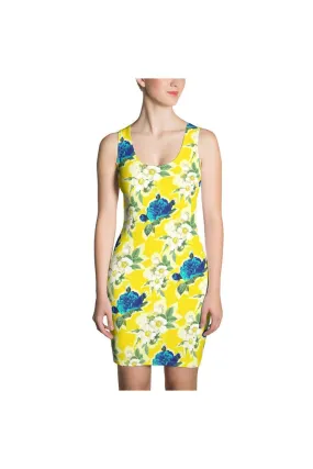 Sun Kissed Floral Sublimation Cut & Sew Dress