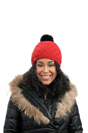 TUQSAT Glamour Merino Satin Lined Hat for Women