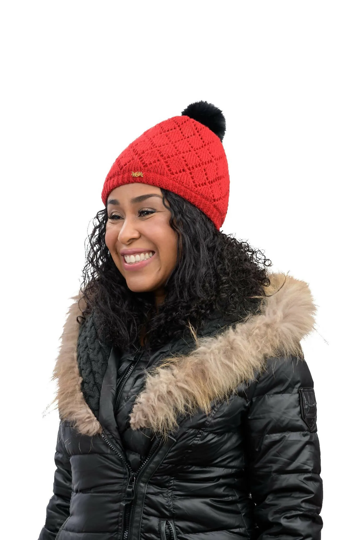 TUQSAT Glamour Merino Satin Lined Hat for Women