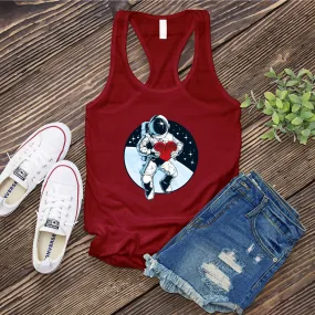 Valentine Astronaut Women's Tank Top